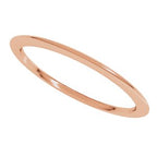 Comfort-Fit Half Round Band