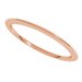 Comfort-Fit Half Round Band