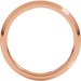 Comfort-Fit Half Round Band