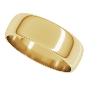 Ultra-Lightweight Half Round Band