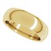Comfort-Fit Half Round Band