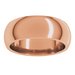 Comfort-Fit Half Round Band