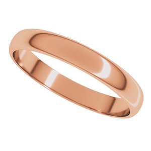 Ultra-Lightweight Half Round Band