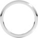Comfort-Fit Half Round Band