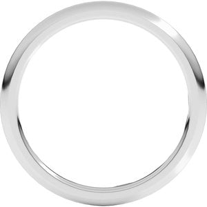 Comfort-Fit Half Round Band