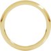 Comfort-Fit Half Round Band