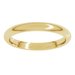 Comfort-Fit Half Round Band