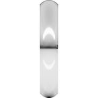 Comfort-Fit Half Round Band