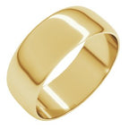 Ultra-Lightweight Half Round Band