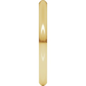 Comfort-Fit Half Round Band