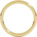 Stepped-Edge Comfort-Fit Half Round Band