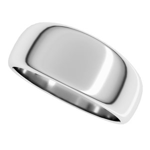 Tapered Half Round Band