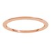 Comfort-Fit Half Round Band