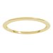 Comfort-Fit Half Round Band