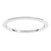 Comfort-Fit Half Round Band