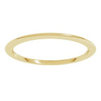 Comfort-Fit Half Round Band