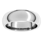 Comfort-Fit Half Round Band