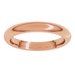 Comfort-Fit Half Round Band