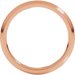 Comfort-Fit Half Round Band