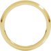 Comfort-Fit Half Round Band