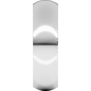 Comfort-Fit Half Round Band
