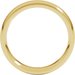 Stepped-Edge Comfort-Fit Half Round Band