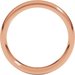 Stepped-Edge Comfort-Fit Half Round Band