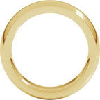 Heavyweight Comfort-Fit Half Round Band