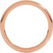 Comfort-Fit Half Round Band