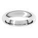Comfort-Fit Half Round Band