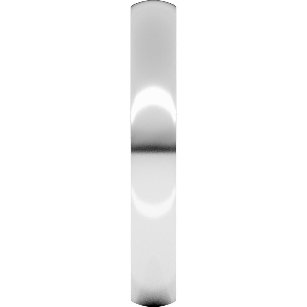 Lightweight Comfort-Fit Half Round Band