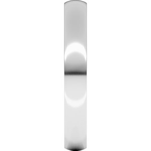 Lightweight Comfort-Fit Half Round Band