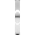 Lightweight Comfort-Fit Half Round Band