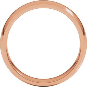 Lightweight Comfort-Fit Half Round Band