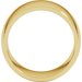 Lightweight Comfort-Fit Half Round Band