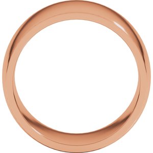 Lightweight Comfort-Fit Half Round Band