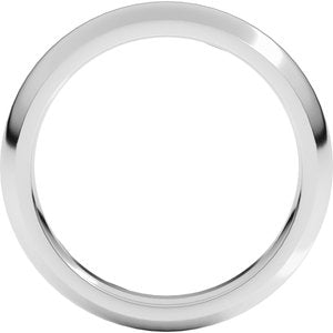 Comfort-Fit Half Round Band