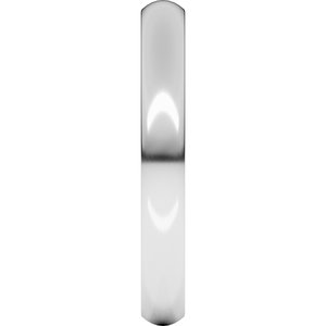Heavyweight Comfort-Fit Half Round Band