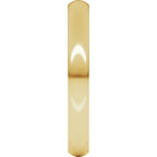 Heavyweight Comfort-Fit Half Round Band