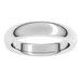 Heavyweight Comfort-Fit Half Round Band