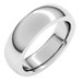 Heavyweight Comfort-Fit Half Round Band