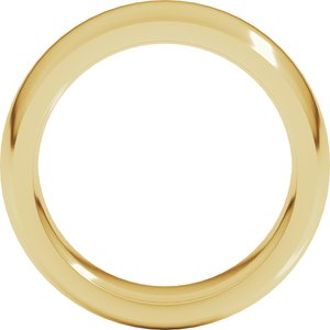 Heavyweight Comfort-Fit Half Round Band