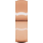 Stepped-Edge Comfort-Fit Half Round Band