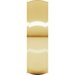 Stepped-Edge Comfort-Fit Half Round Band
