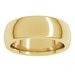 Heavyweight Comfort-Fit Half Round Band