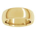 Heavyweight Comfort-Fit Half Round Band