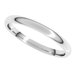Lightweight Comfort-Fit Half Round Band