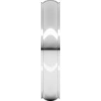 Stepped-Edge Comfort-Fit Half Round Band