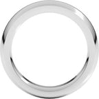 Heavyweight Comfort-Fit Half Round Band