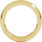 Heavyweight Comfort-Fit Half Round Band